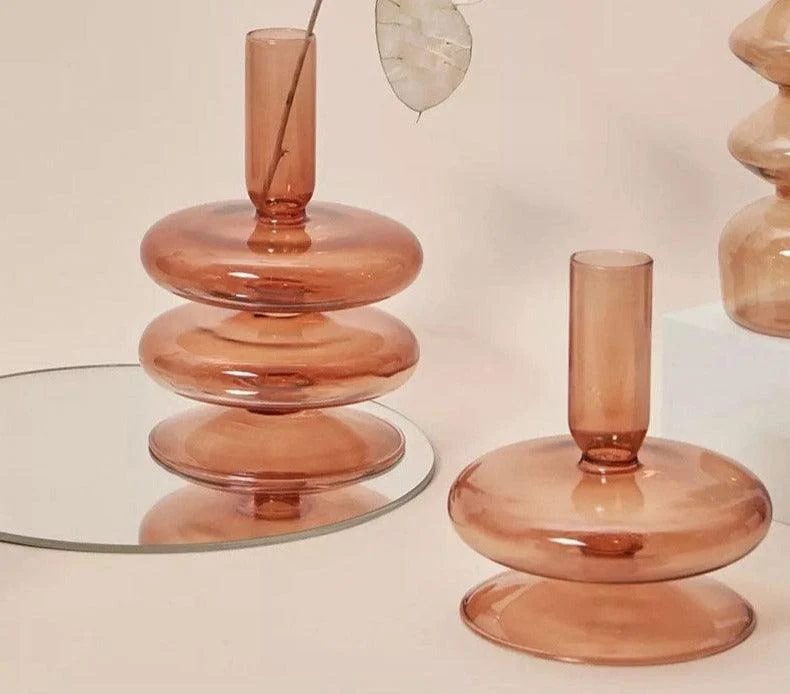 Aesthetic_Brown_Wavy_Candle_Holders_-_-4120110 Aesthetic Brown Wavy Candle Holders -