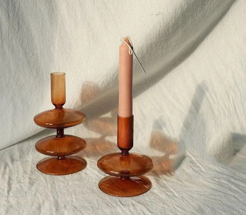 Aesthetic_Brown_Wavy_Candle_Holders_-_-4120118 Aesthetic Brown Wavy Candle Holders -