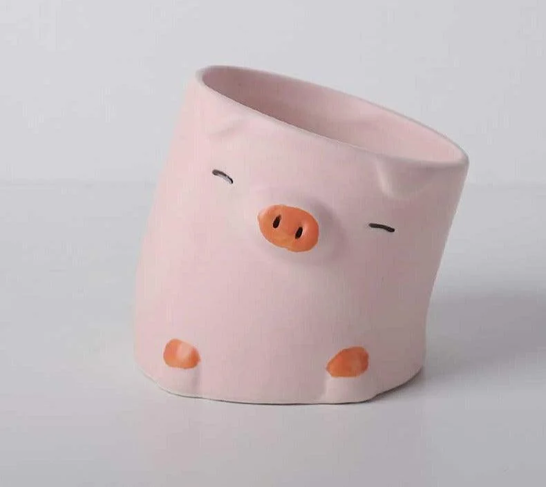 Aesthetic_Ceramic_Pig_Duck_Planter_Pot_-_-4120349 Aesthetic Ceramic Pig Duck Planter Pot -