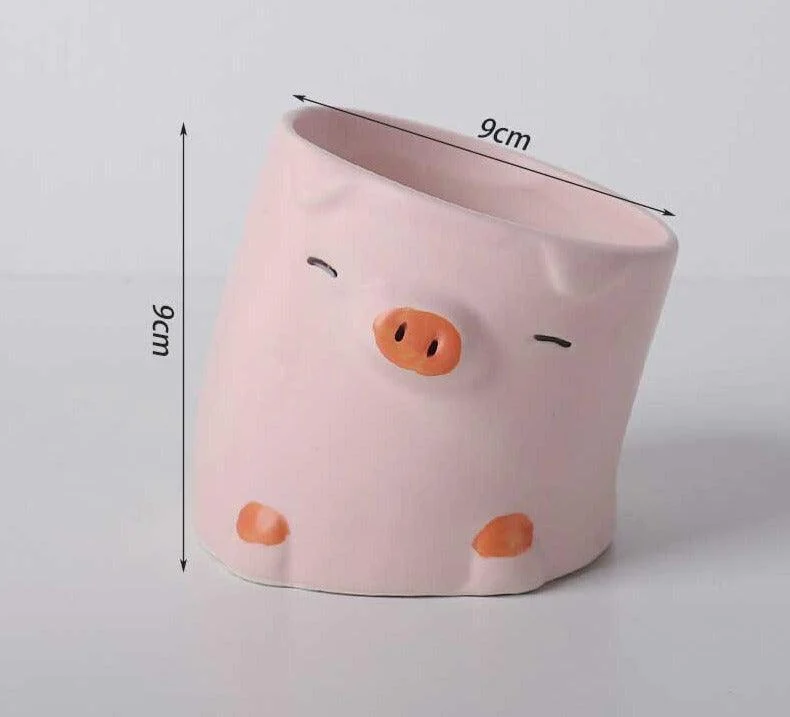 Aesthetic_Ceramic_Pig_Duck_Planter_Pot_-_-4120366 Aesthetic Ceramic Pig Duck Planter Pot -