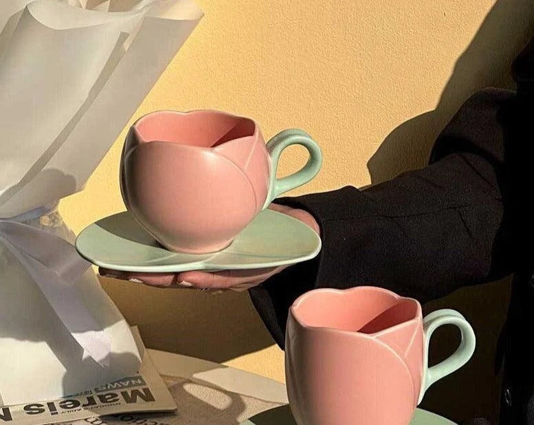 Aesthetic_Ceramic_Tulip_Shaped_Coffee_Mug_Saucer_Set_-_-4120389 Aesthetic Ceramic Tulip Shaped Coffee Mug Saucer Set -