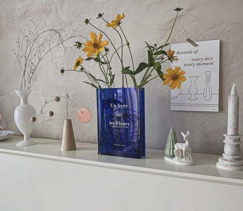 Aesthetic_Clear_Acrylic_Book_Vase_-_-4120444 Aesthetic Clear Acrylic Book Vase -