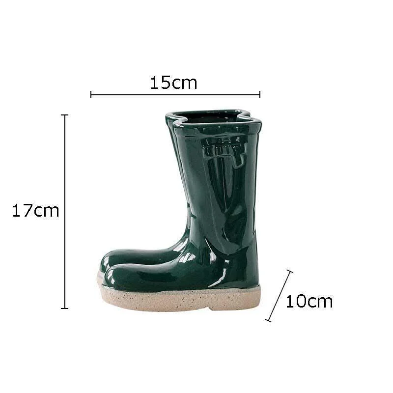 Aesthetic_Farmhouse_Ceramic_Rain_Boot_Vase_-_-4120652 Aesthetic Farmhouse Ceramic Rain Boot Vase -