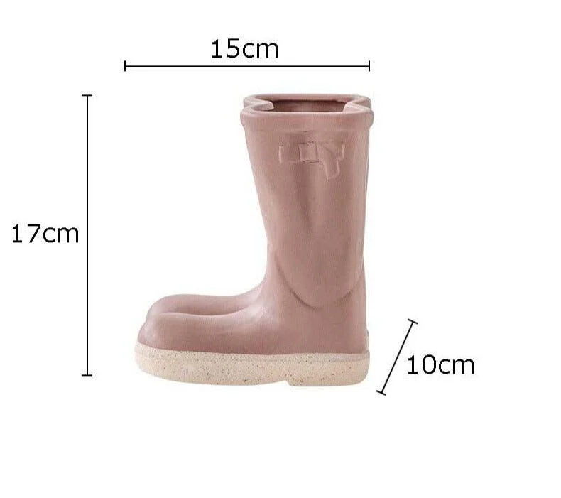 Aesthetic_Farmhouse_Ceramic_Rain_Boot_Vase_-_-4120660 Aesthetic Farmhouse Ceramic Rain Boot Vase -