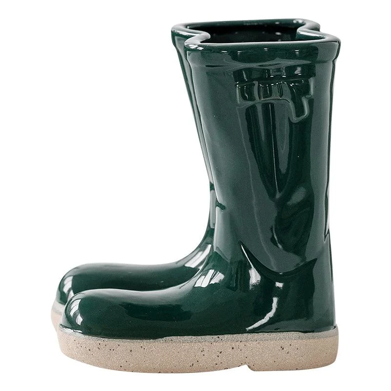 Aesthetic_Farmhouse_Ceramic_Rain_Boot_Vase_-_-4120670 Aesthetic Farmhouse Ceramic Rain Boot Vase -