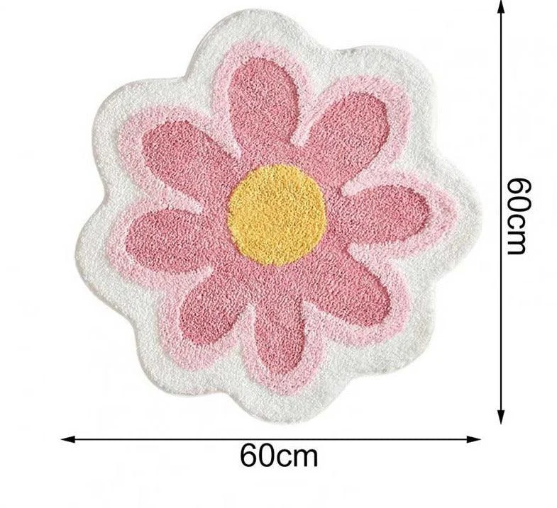 Aesthetic_Green_Flower_Shaped_Rugs_-_-4120925 Aesthetic Green Flower Shaped Rugs -