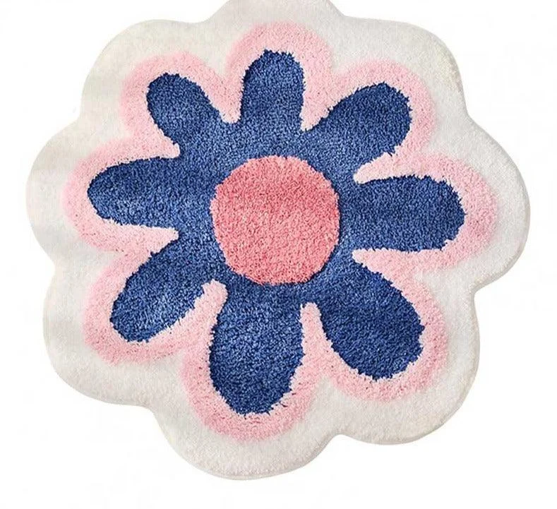 Aesthetic_Green_Flower_Shaped_Rugs_-_-4120934 Aesthetic Green Flower Shaped Rugs -