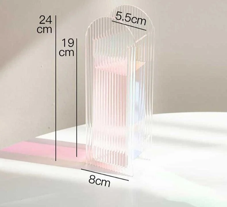 Aesthetic_Iridescent_Clear_Acrylic_Vase_-_-4121080 Aesthetic Iridescent Clear Acrylic Vase -