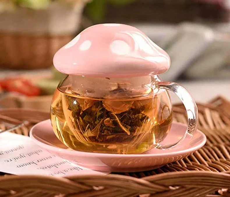 Aesthetic_Mushroom_Glass_Cup_with_Ceramic_Lid_-_-4121382 Aesthetic Mushroom Glass Cup with Ceramic Lid -