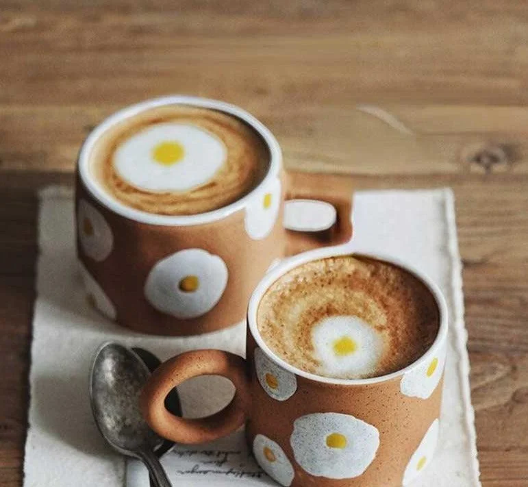 Aesthetic_Poached_Egg_Hand_Painted_Mugs_-_-4121582 Aesthetic Poached Egg Hand Painted Mugs -