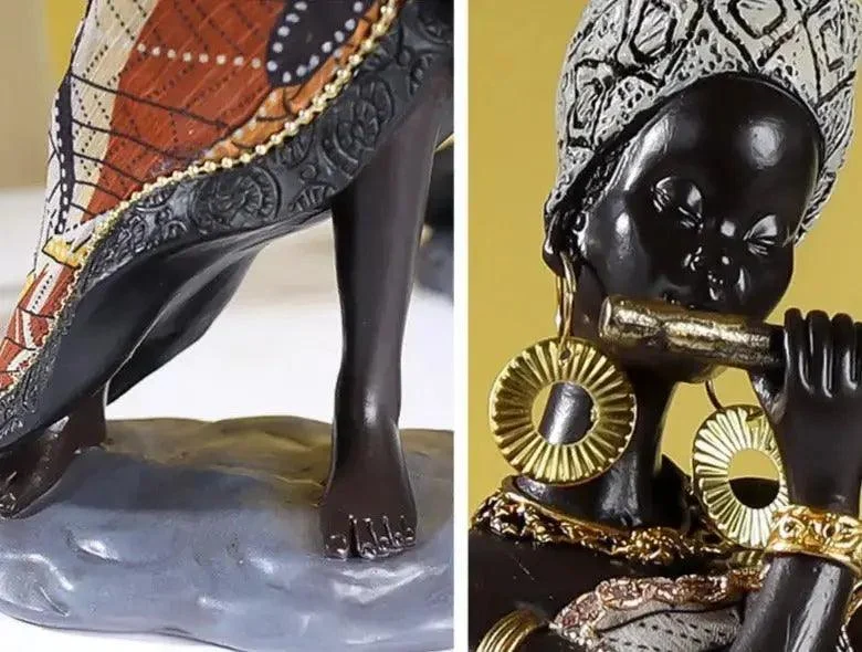 Afro Musicians Sculpture -  - #tag1#