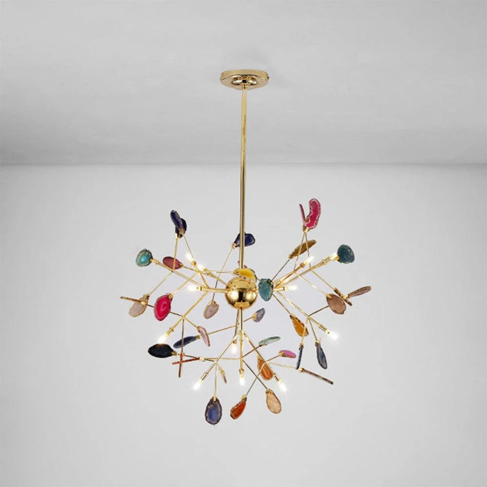 Agate-Flake-Chandelier_64 Agate Flake Chandelier 64