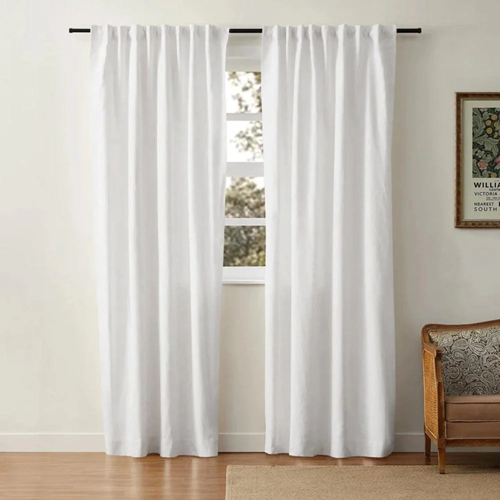Aira-Linen-CottonCurtainwithSoftTopFabric-Homeko1 Aira - Linen-Cotton Curtain with Soft Top Fabric - Homeko