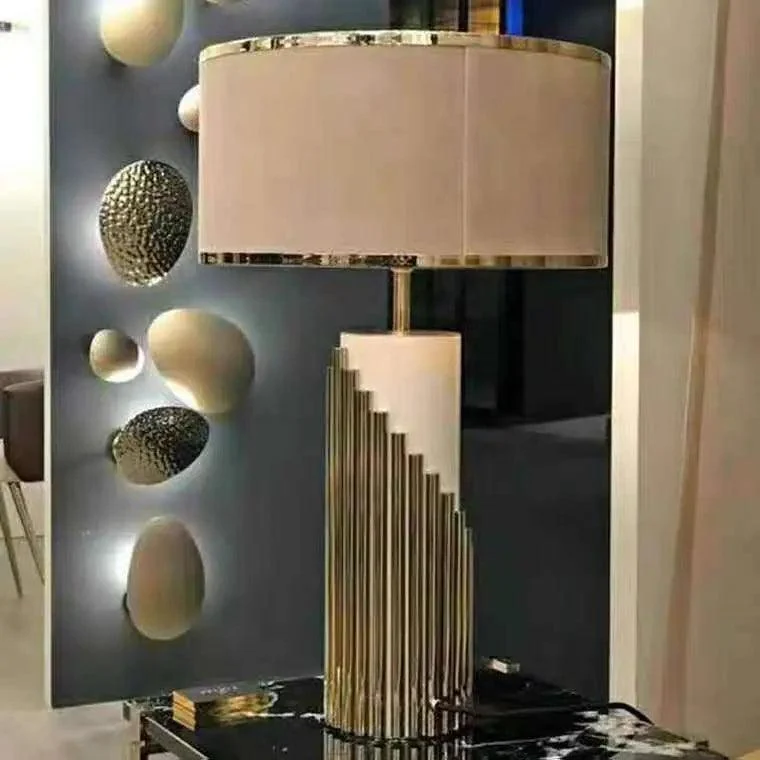 Akira Marble Lamp -