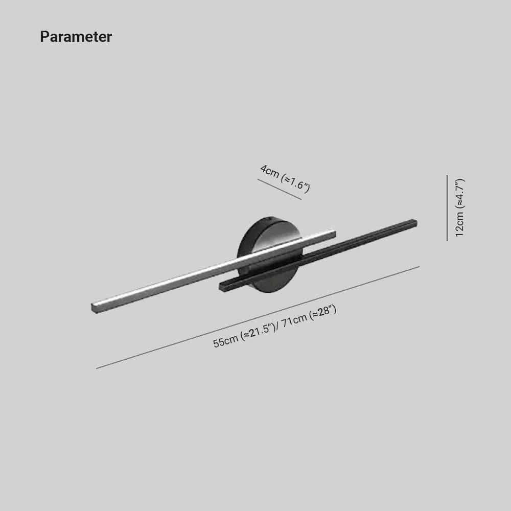 Alana_Modern_LED_Wall_Lamp_-_Twin_Linear_Black-White_Metal_Bedroom_-_-_tag1_-4132496 Alana Modern LED Wall Lamp - Twin Linear, Black/White, Metal, Bedroom - - #tag1#