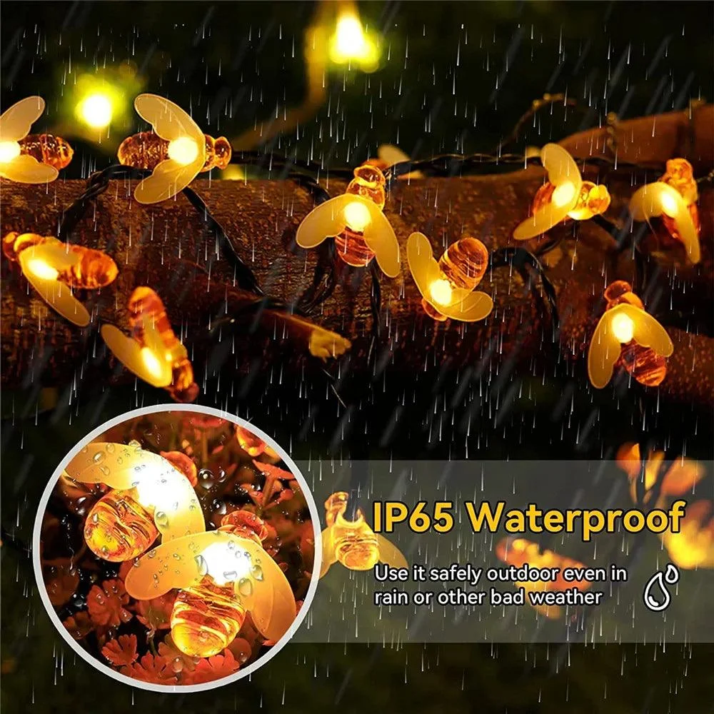 Allilit Solar String Light 20 Led Cute Bee Outdoor Wedding Garden Patio Party Christmas Tree Honeybee.jpg Acaa8bac 391e 470b 8937 21b9e28cf2ed
