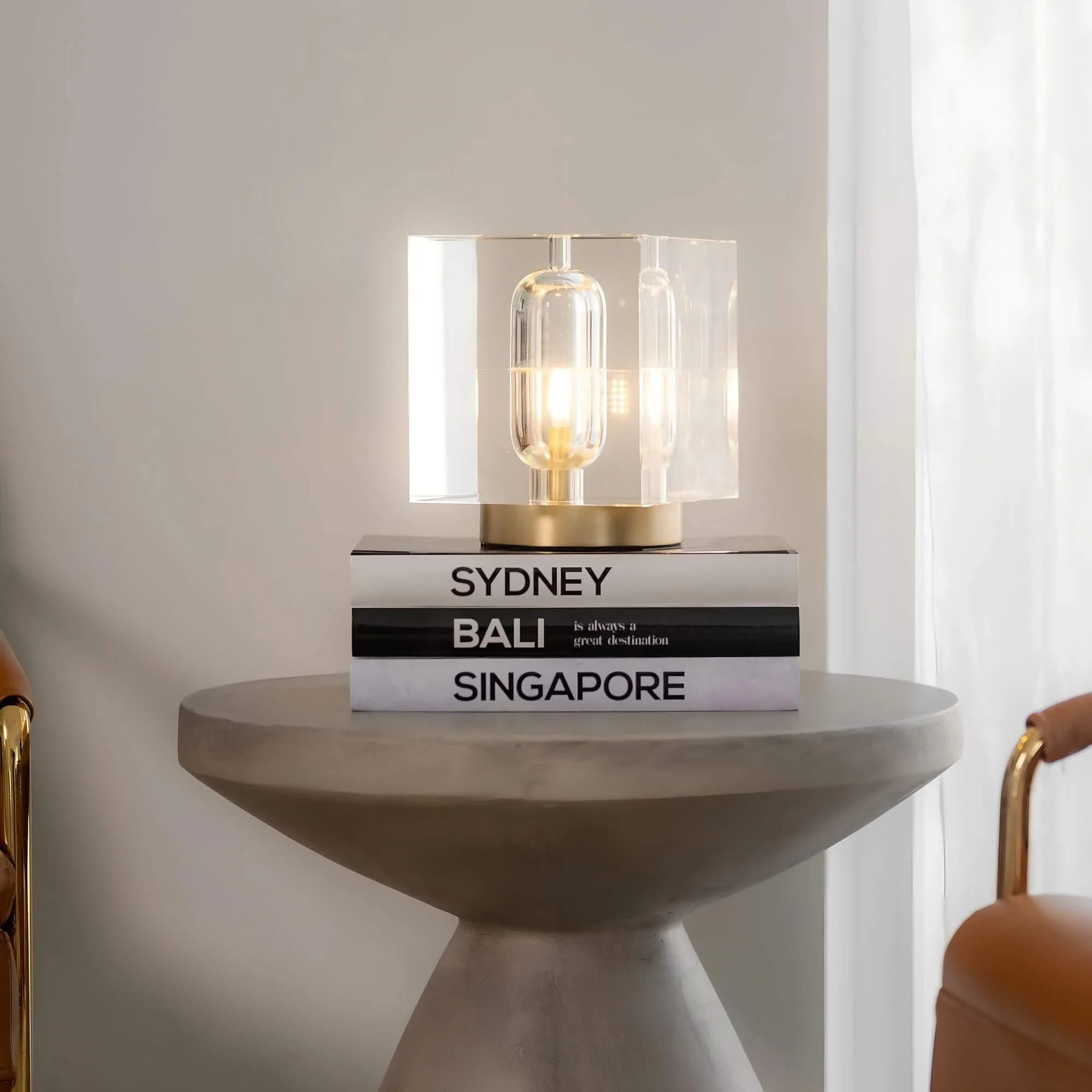 Amarjotkristalltischlampe Elegantesdesignwarmweissesled Licht4