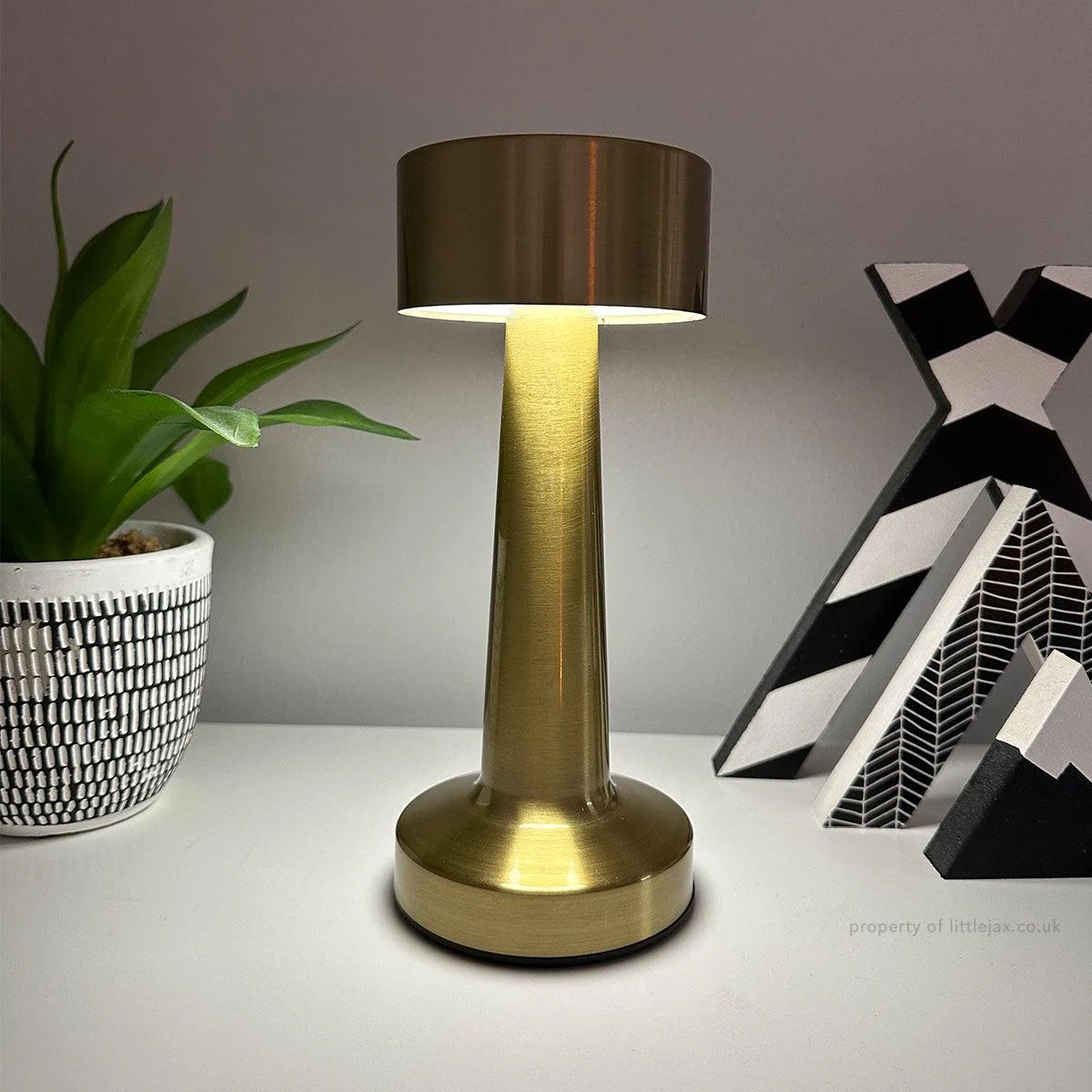Ambient Halo Cordless Modern Table Lamp - - #tag1#