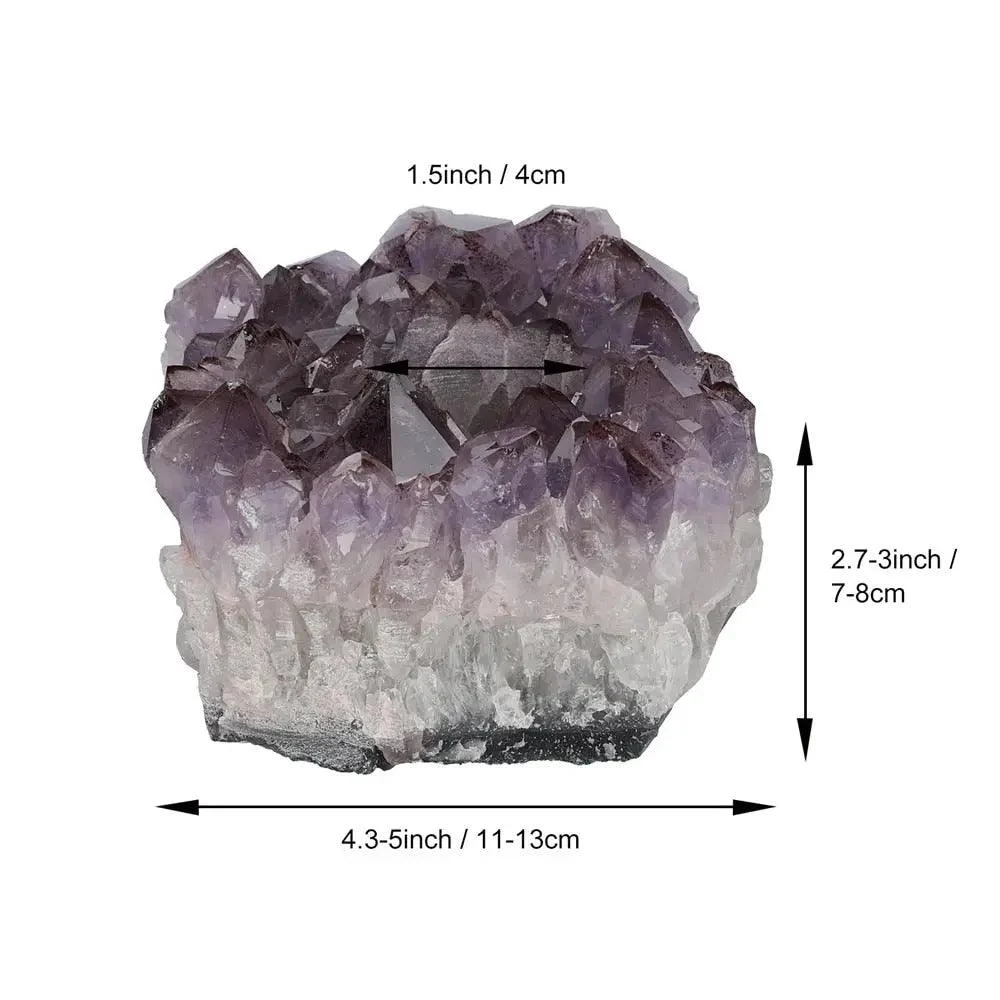 Amethyst Natural Stone Candle Holder -
