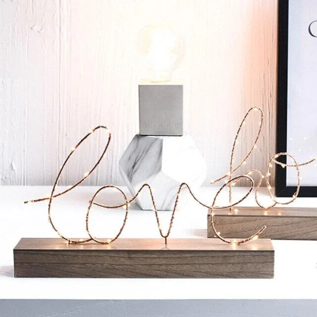 Amor - LED Love Fairy Light - - #tag1#