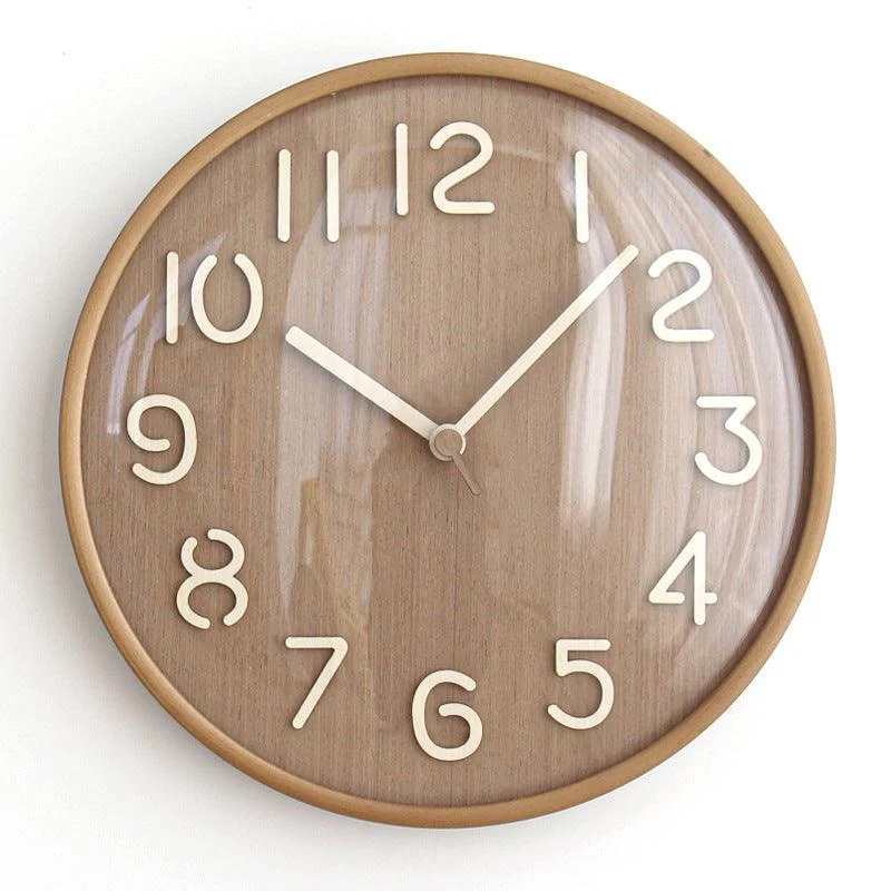 Analogue_Noiseless_Wooden_Wall_Decor_Clock_for_Home_-_-4124360 Analogue Noiseless Wooden Wall Décor Clock for Home -