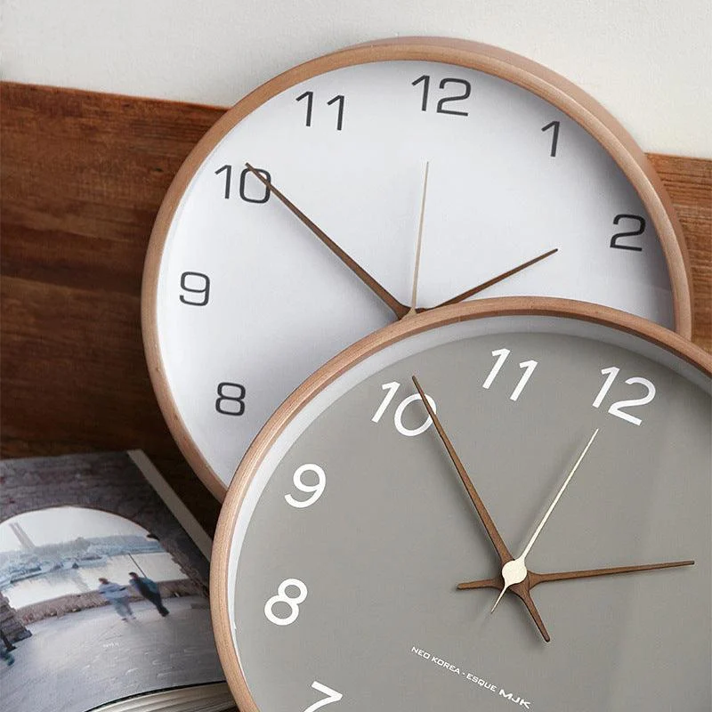 Analogue_Wall_Decor_Wooden_Clock_for_Home_-_-4124688 Analogue Wall Décor Wooden Clock for Home -