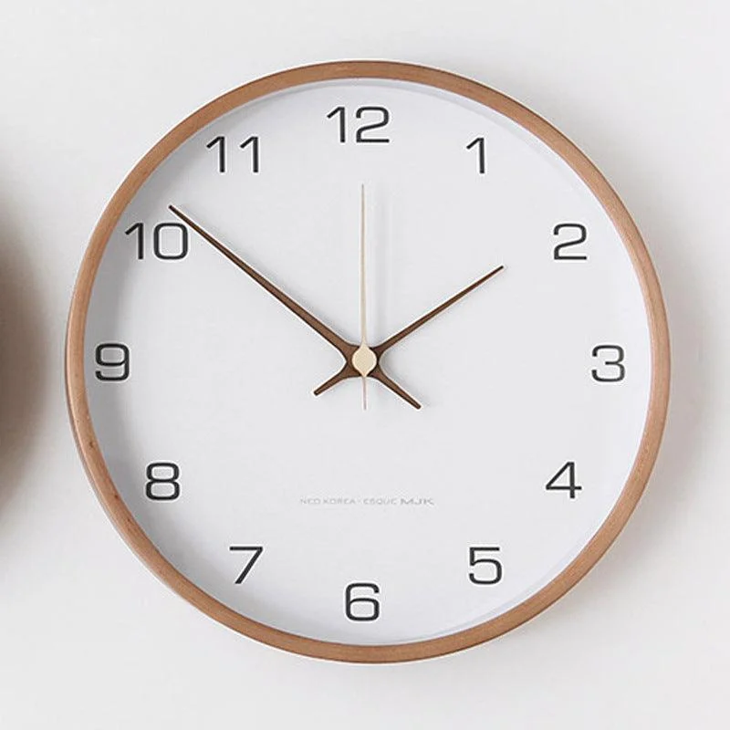 Analogue_Wall_Decor_Wooden_Clock_for_Home_-_-4124715 Analogue Wall Décor Wooden Clock for Home -