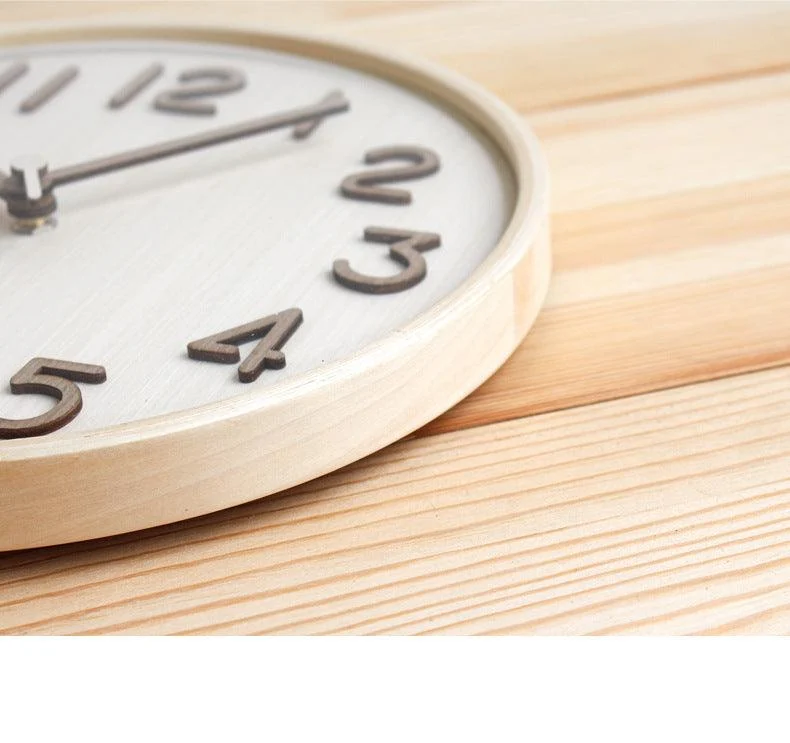 Analogue_Wooden_Noiseless_Wall_Decor_Clock_for_Lounge_-_-4124736 Analogue Wooden Noiseless Wall Décor Clock for Lounge -