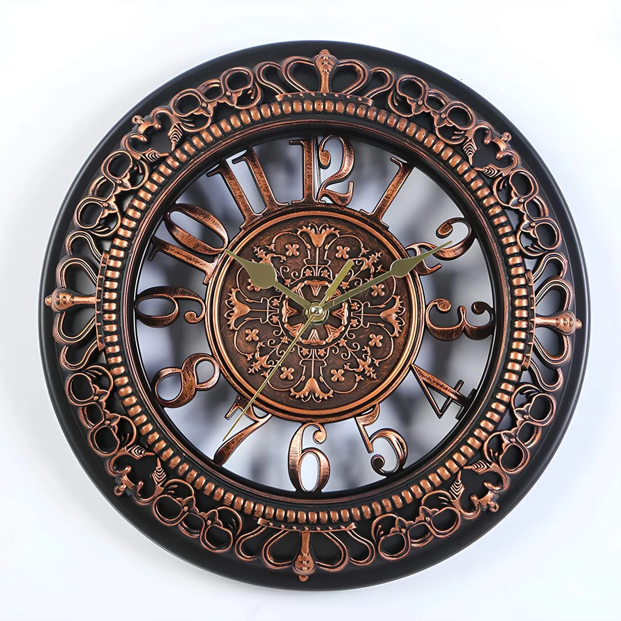 AntikeEleganzWanduhr-KlassischesDesignmitCharmantenDetails2xlumina Antikeeleganzwanduhr Klassischesdesignmitcharmantendetails2xlumina