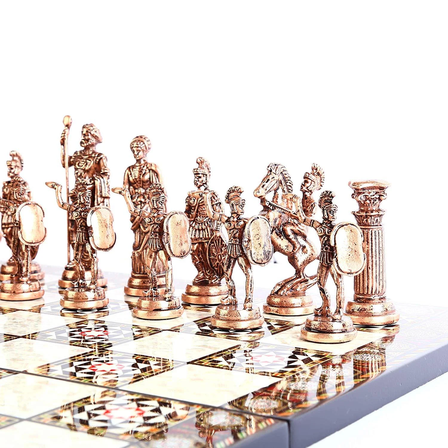 Antique_Copper_Rome_Figures_Chess_Set_Sculptures_and_Statues_-_-4126418 Antique Copper Rome Figures Chess Set Sculptures and Statues -