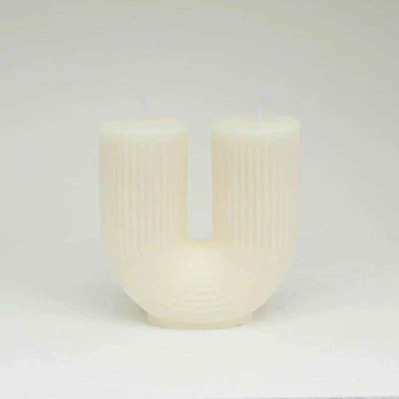 Aromatherapy Scented U-Shaped Candle - - #tag1#