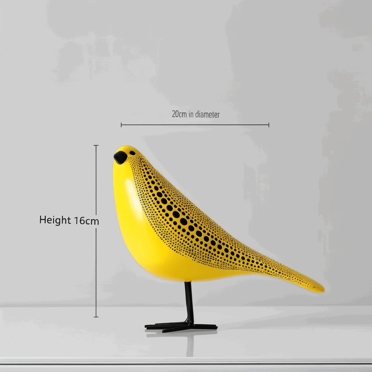 Art_Dotted_Yellow_Pumpkin_Decor_-_Modern_Pumpkin_and_Owl_Statue_-_-_tag1_-4135862 Art Dotted Yellow Pumpkin Décor - Modern Pumpkin and Owl Statue - - #tag1#