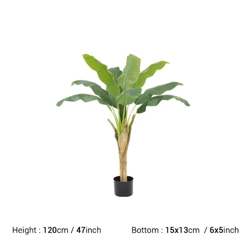 Artificial Potted Banana Tree -