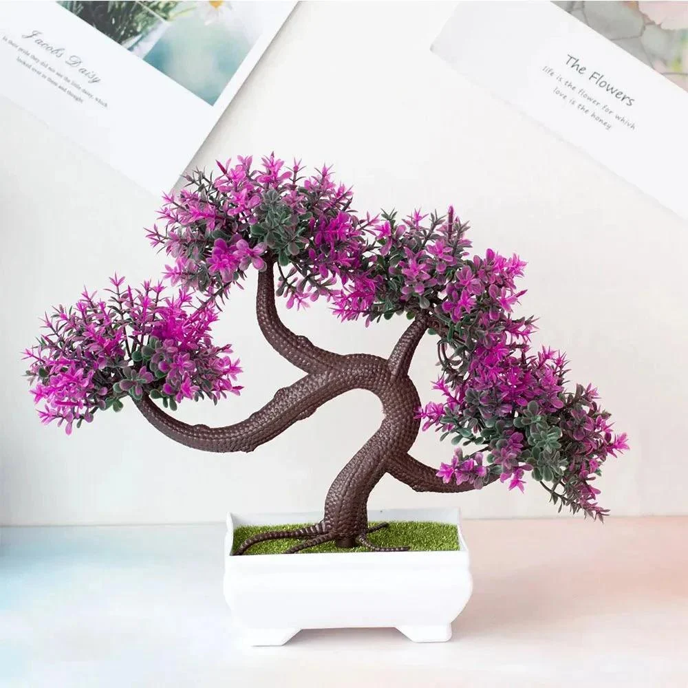 Artificial Potted Bonsai Tree - - #tag1#