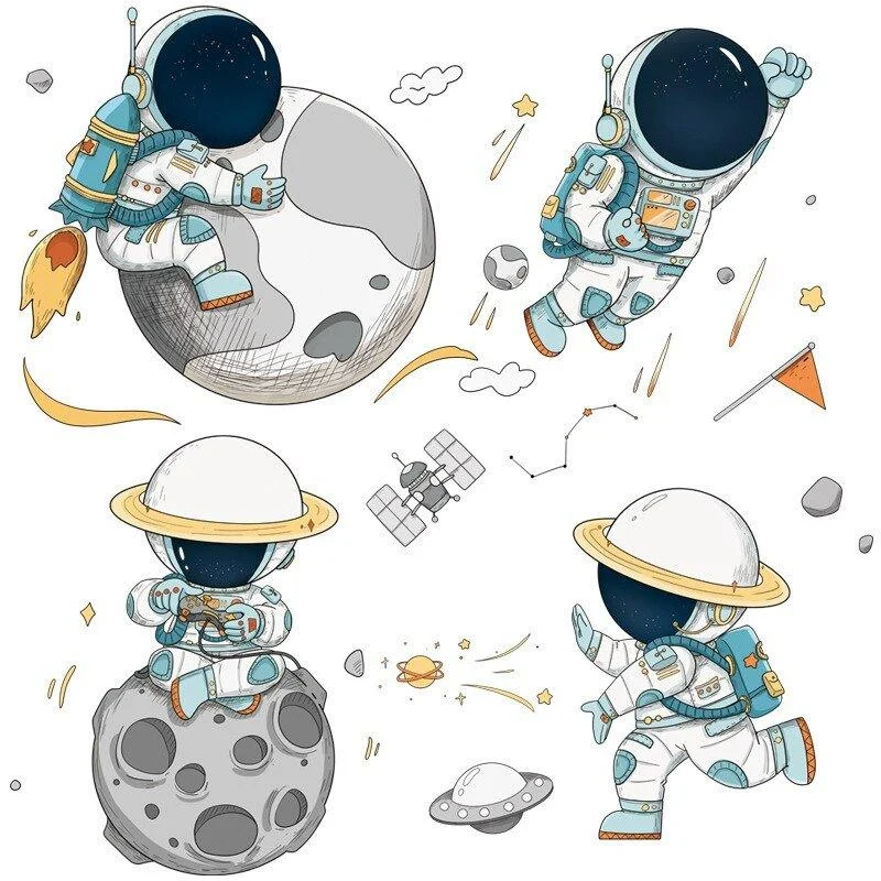 Astronaut_Wall_Stickers_-_-4130469 Astronaut Wall Stickers -