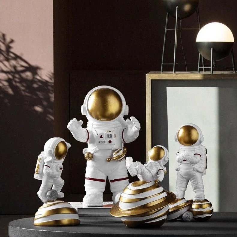 Astronaut on Planet Saturn -  - #tag1#