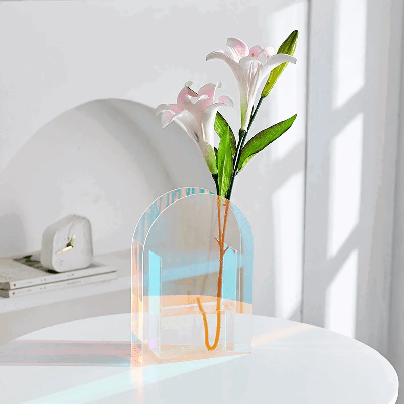 Aurora Acrylic Vase - - #tag1#