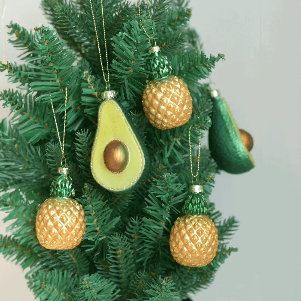 Avocado_Glass_Christmas_Tree_Ornament_-_-_tag1_-4145648 Avocado Glass Christmas Tree Ornament - - #tag1#