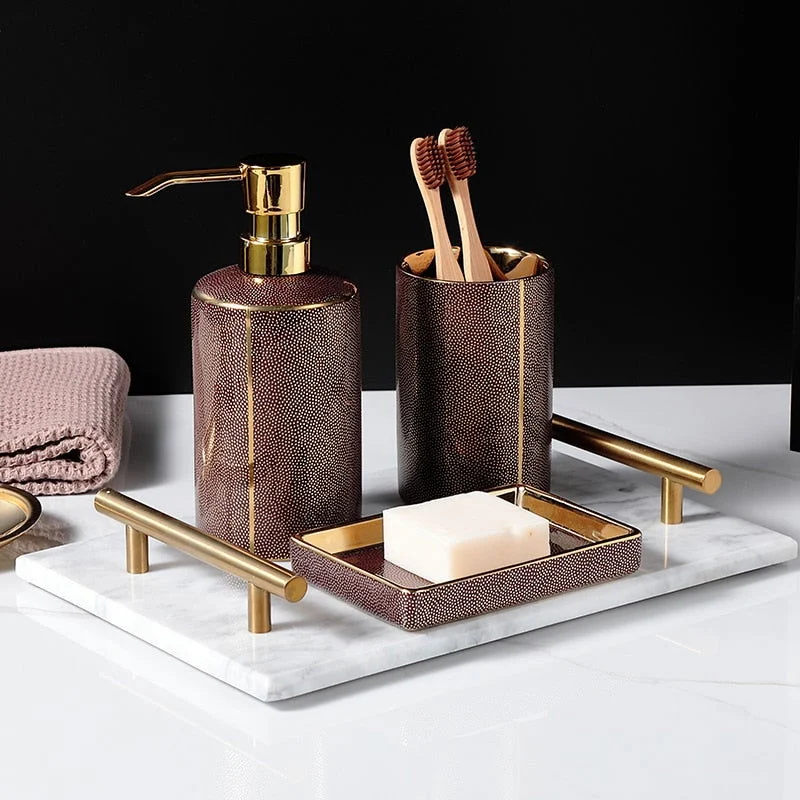 BELLA LUXE BATHROOM SET - - #tag1#