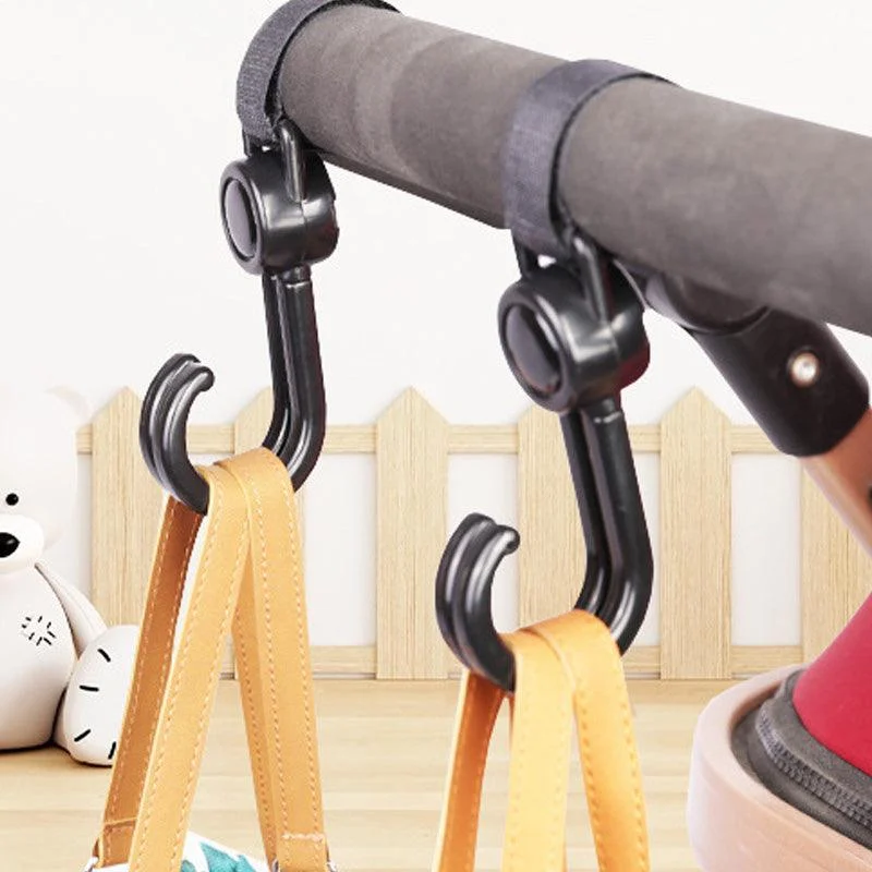 Baby Stroller Hooks for Hanging Diaper Bags - - #tag1#
