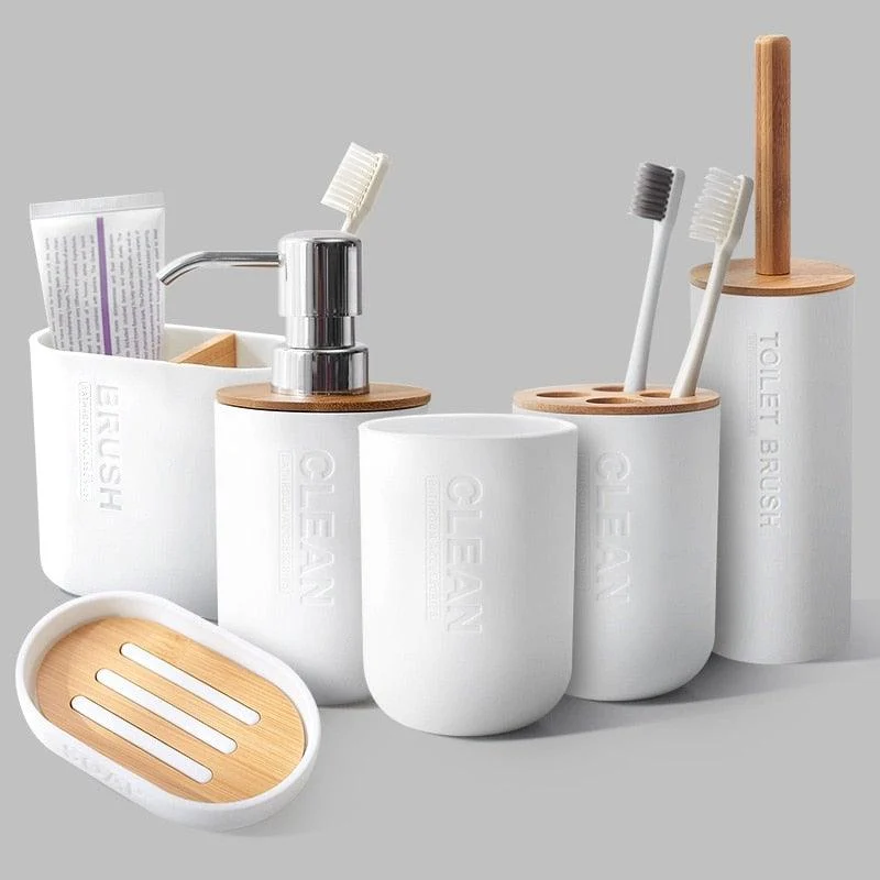 Bamboo_Bathroom_Set_-_White_-_-4133760 Bamboo Bathroom Set - White -