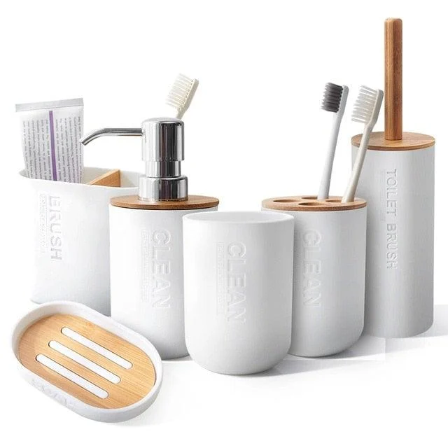 Bamboo_Bathroom_Set_-_White_-_-4133771 Bamboo Bathroom Set - White -