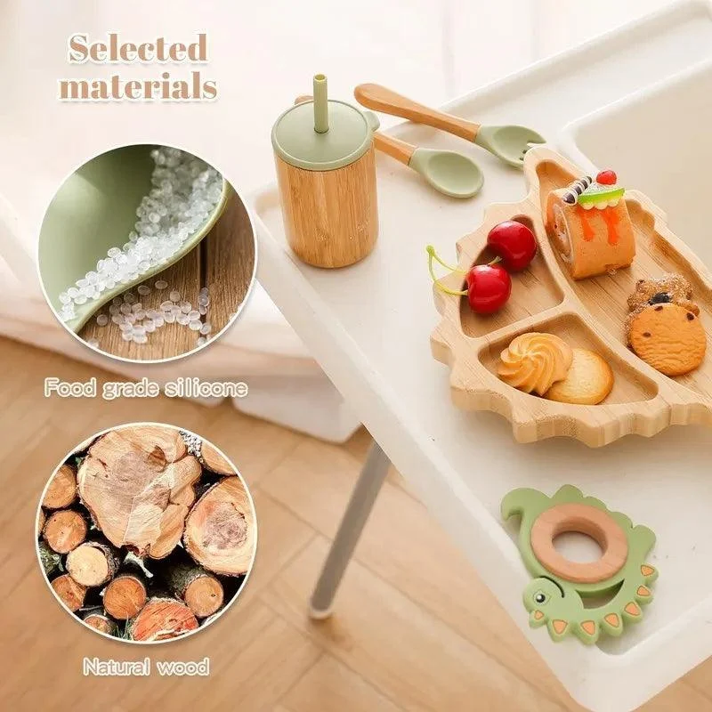 Bamboo_Dinosaur_Dinner_Set_7pcs_BPA-Free_Suction_Bowls_for_Children_-_-4133878 Bamboo Dinosaur Dinner Set: 7pcs, BPA-Free, Suction Bowls for Children -