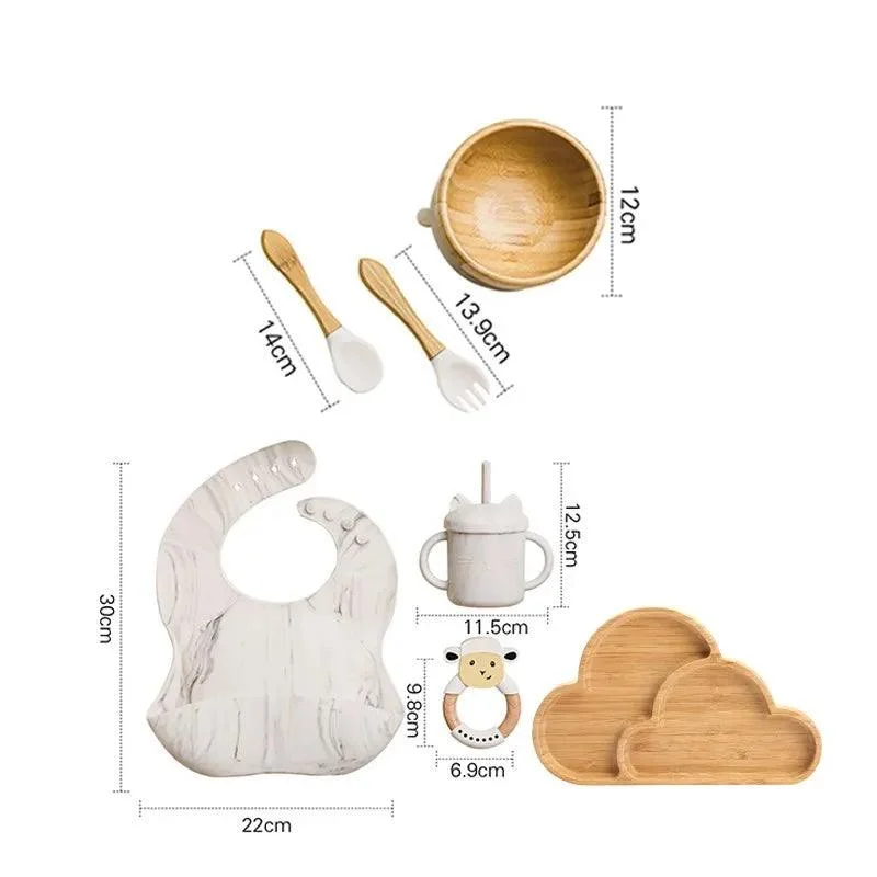 Bamboo_Dinosaur_Dinner_Set_7pcs_BPA-Free_Suction_Bowls_for_Children_-_-4133965 Bamboo Dinosaur Dinner Set: 7pcs, BPA-Free, Suction Bowls for Children -