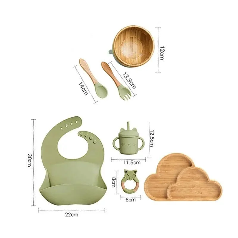 Bamboo_Dinosaur_Dinner_Set_7pcs_BPA-Free_Suction_Bowls_for_Children_-_-4133974 Bamboo Dinosaur Dinner Set: 7pcs, BPA-Free, Suction Bowls for Children -