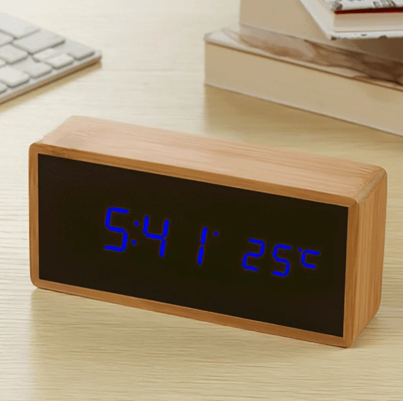 Bamboo_LED_Alarm_Clock_-_-4134106 Bamboo LED Alarm Clock -