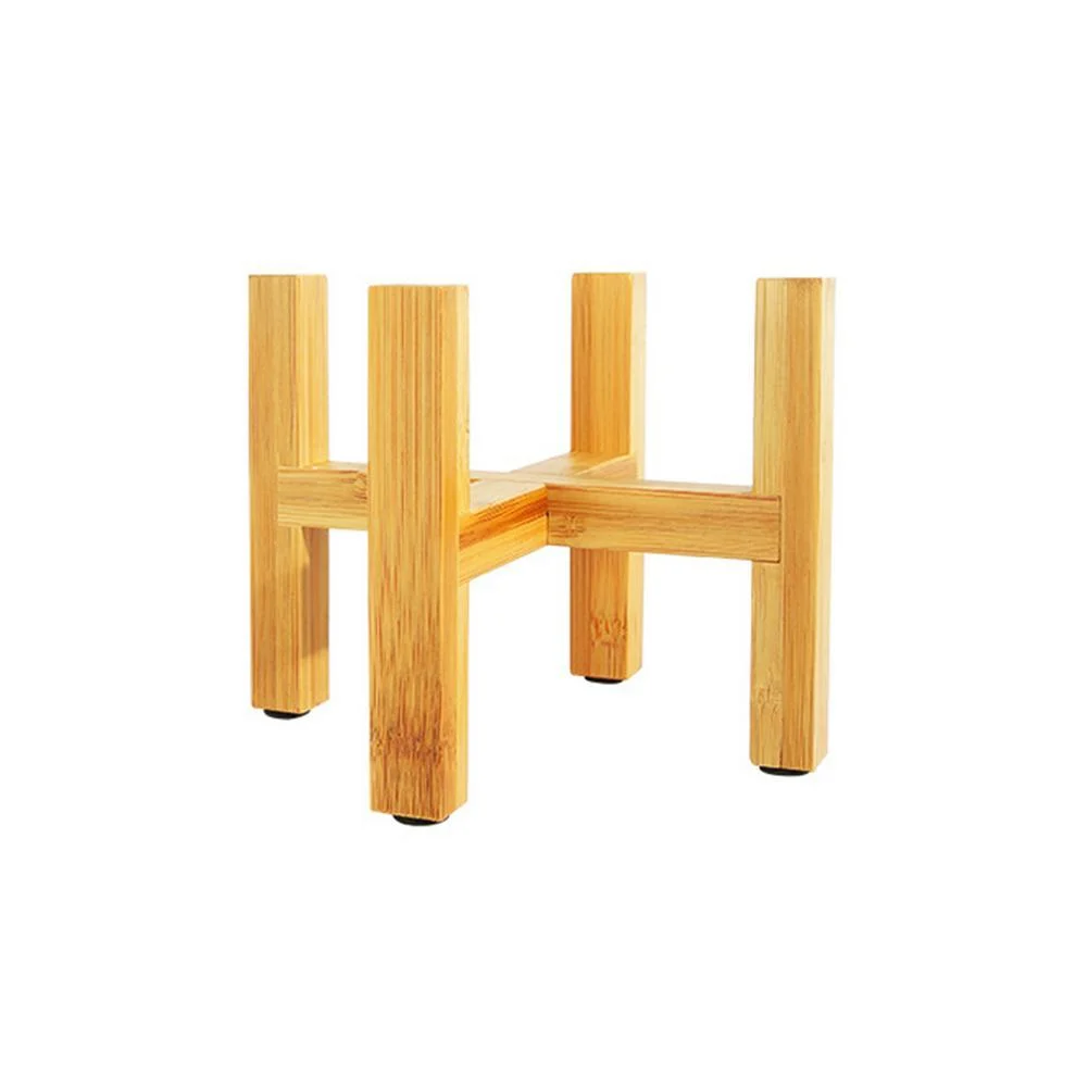 Bamboo Plant Base Stand -
