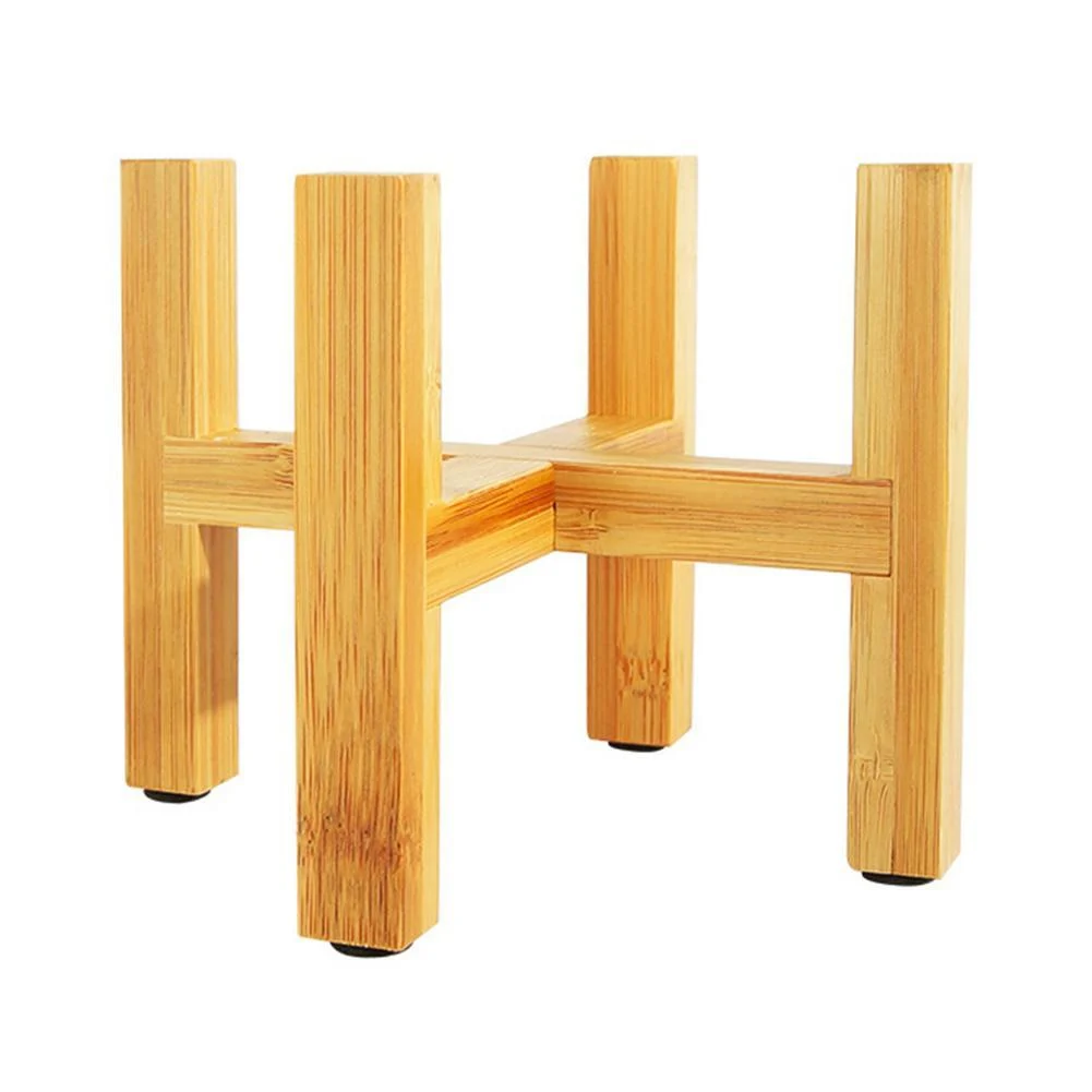 Bamboo Plant Base Stand -