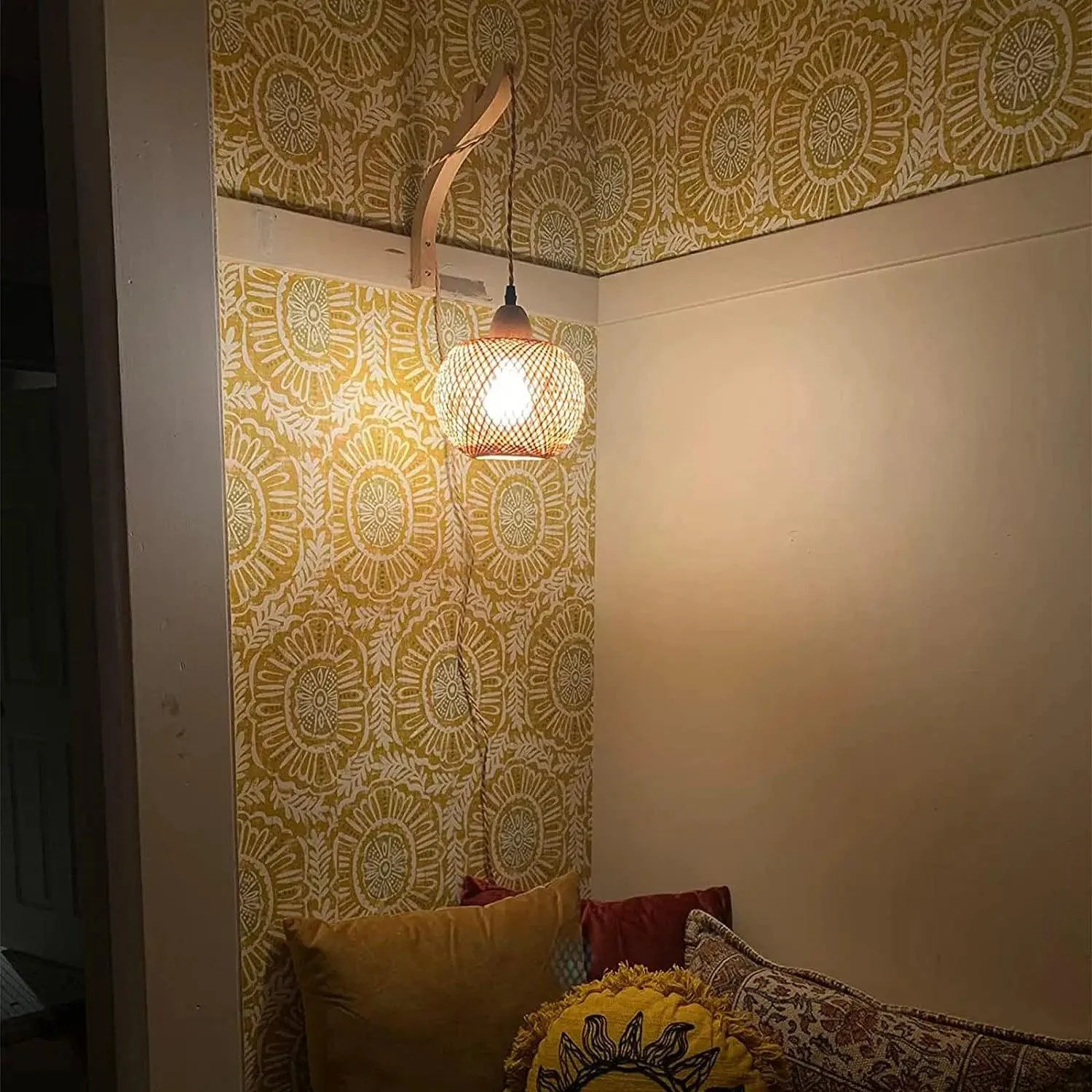 Bamboo_Wall_Lamp_-_Handwoven_Hanging_Lamp_-_-_tag1_-4147298 Bamboo Wall Lamp - Handwoven Hanging Lamp - - #tag1#