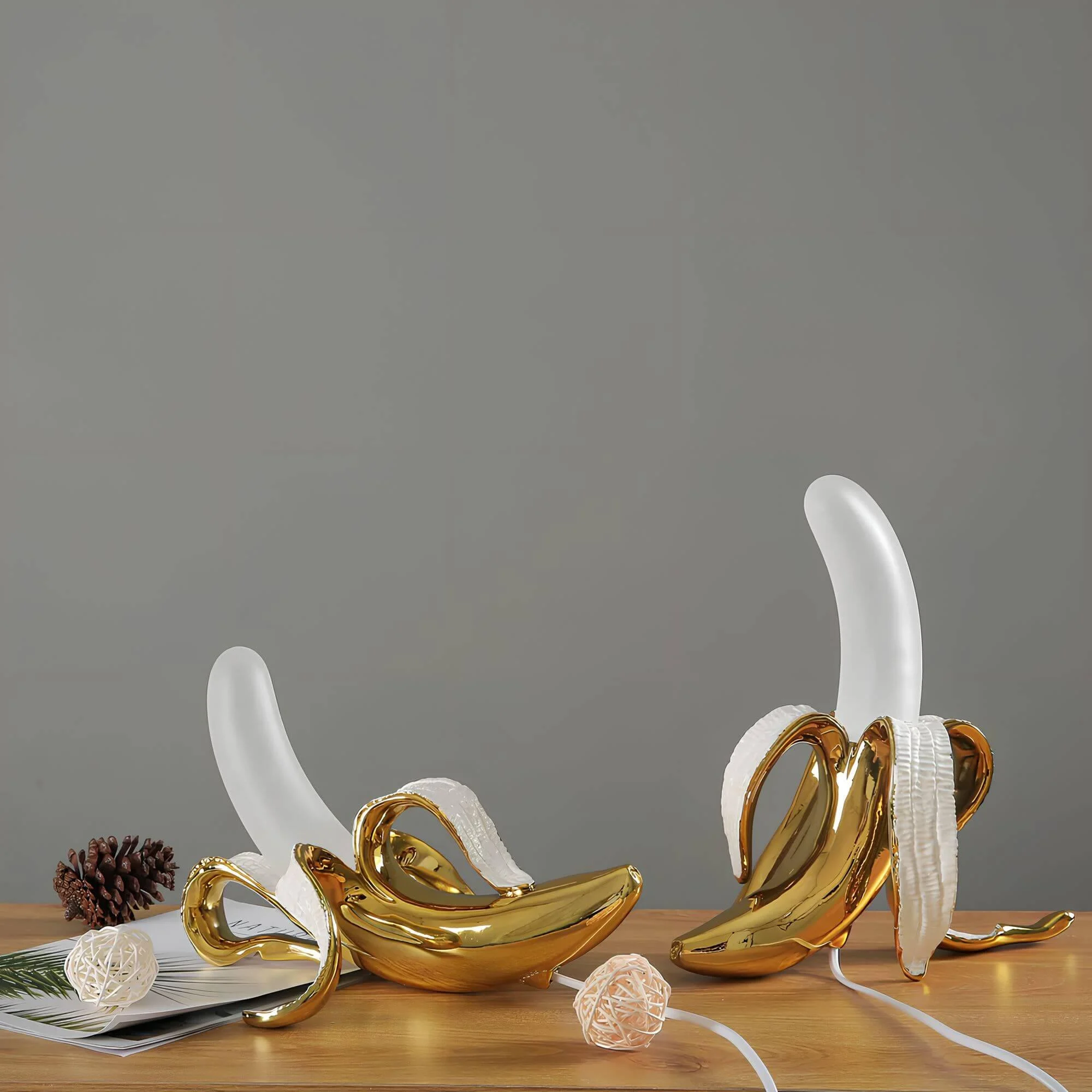 Bananashine Modernebananen Tischlampe10
